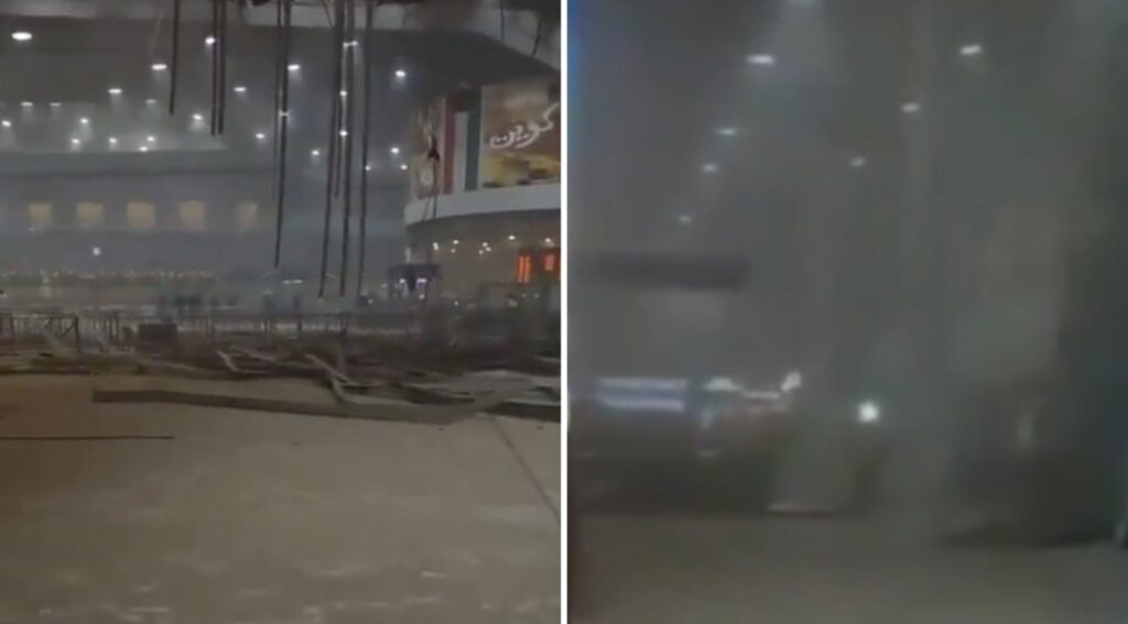 (ВИДЕО) Ужасни снимки: Дрон го погоди меѓународниот аеродром во Кувајт, има повредени